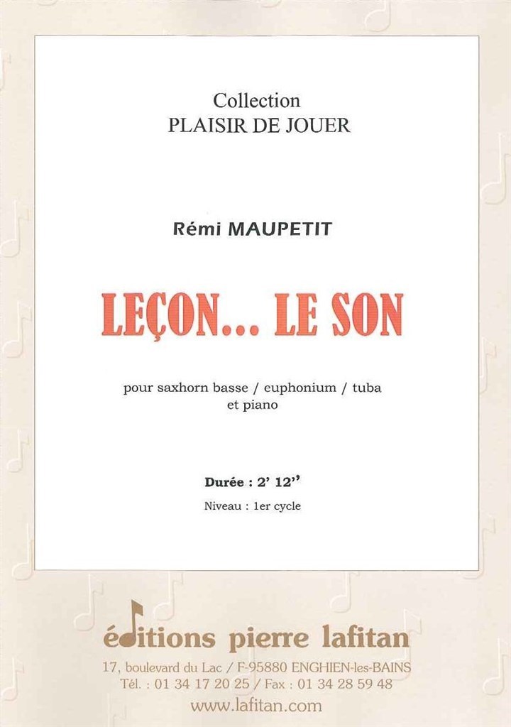 Leçon Le Son